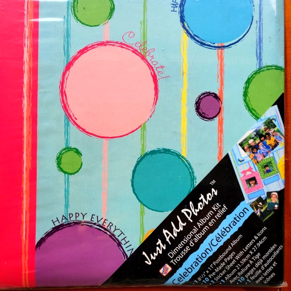 Ready made celebration scrapbook